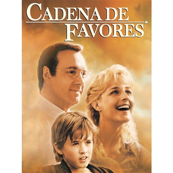 Portada de la película 'Cadena de favores'