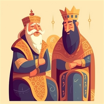 Rey y sabio en diálogo