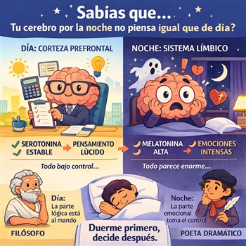 Cerebro de día, cerebro de noche