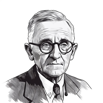 Dibujo de Dale Carnegie