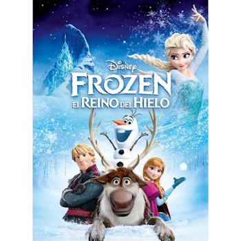 Portada de la película 'Frozen: el reino del hielo'