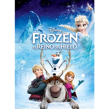 Portada de la película 'Frozen: el reino del hielo'