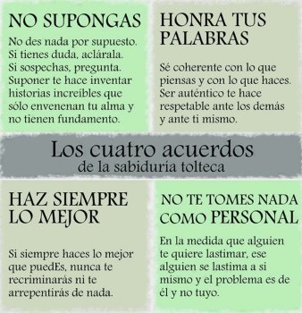  Cuatro acuerdos para el bienestar