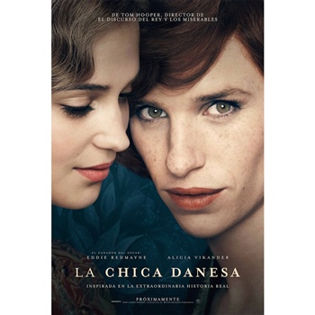 Portada de la película 'La chica danesa'