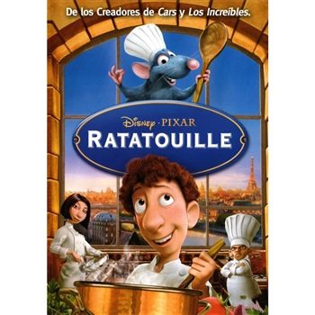 Portada de la película 'Ratatouille'