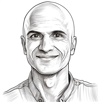 Dibujo de Robin Sharma