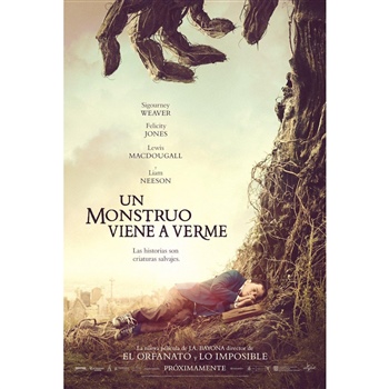 Portada de la película 'Un monstruo viene a verme'