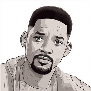 Dibujo de Will Smith