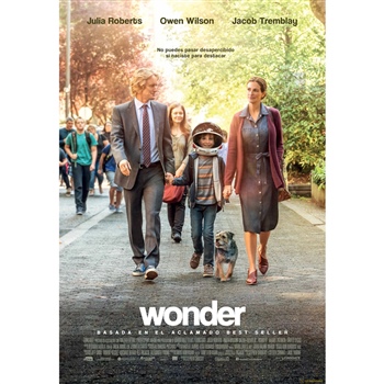 Portada de la película 'Wonder'